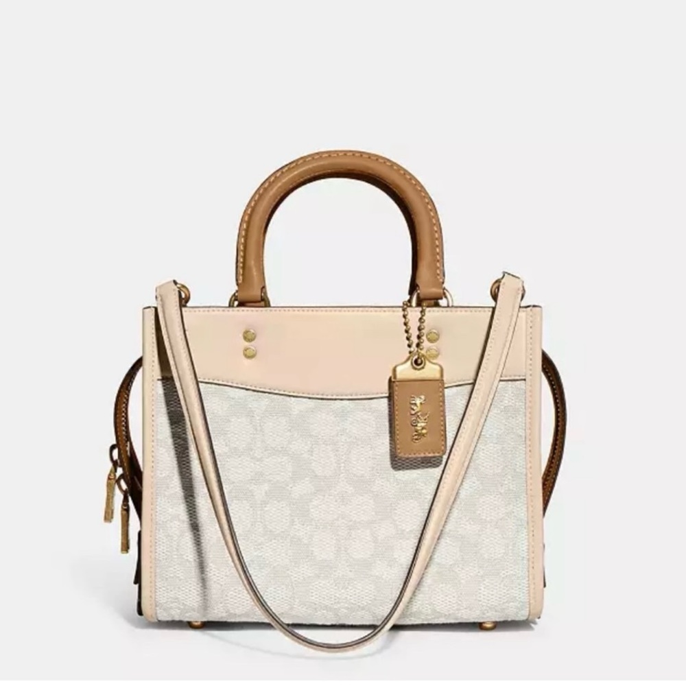 Coach Rogue 25 Signature Jacquard BRAND NEW